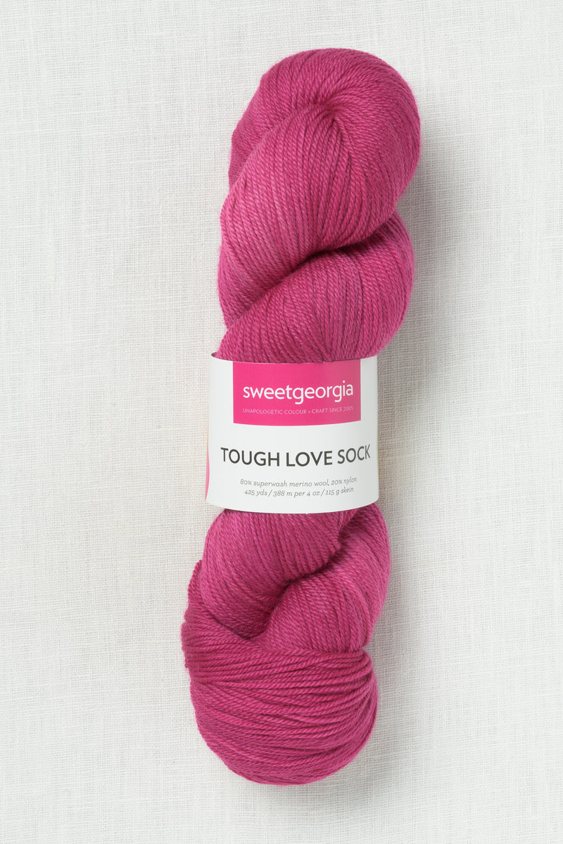 Sweet Georgia Tough Love Sock Dragon Fruit