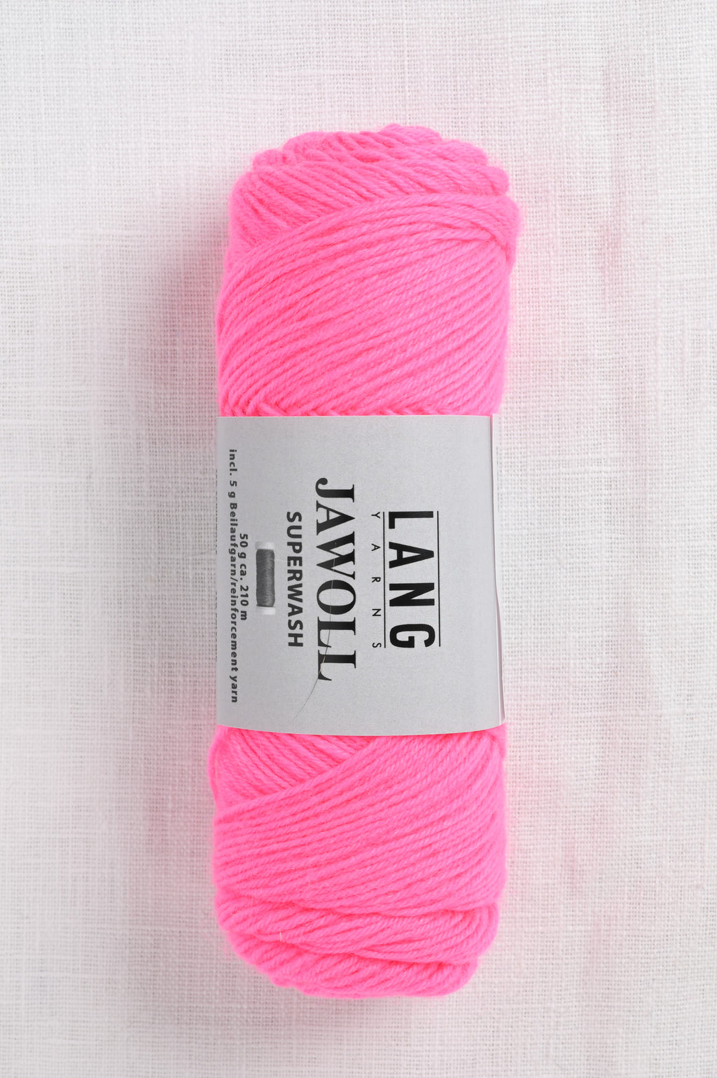 Lang Yarns Jawoll 385 Fluorescent Pink