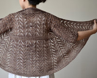 Hitofude Cardigan by Hiroko Fukatsu