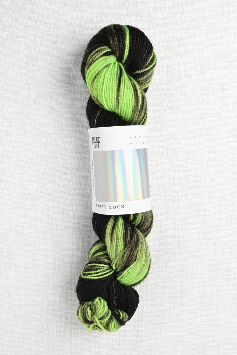 Hedgehog Fibres Twist Sock Limelight (W & Co. Exclusive)