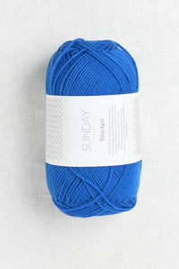 Sandnes Garn Sunday 6046 Electric Blue (PetiteKnit Color Palette)