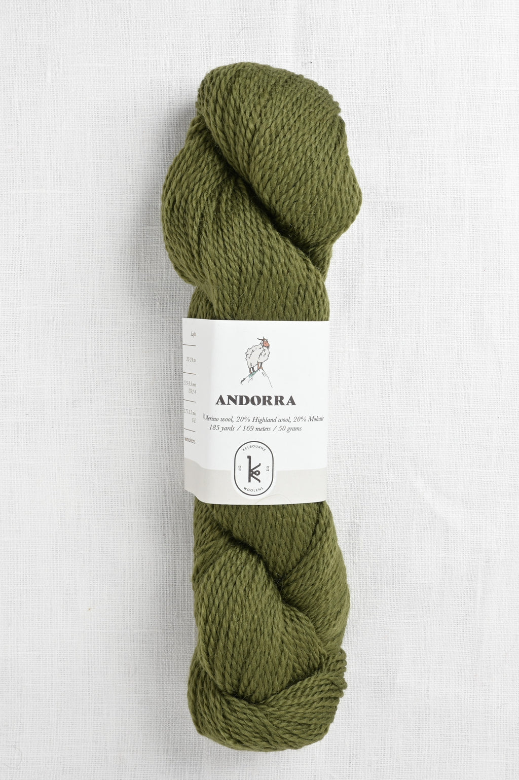 Kelbourne Woolens Andorra 306 Avocado