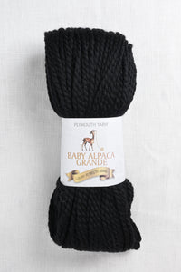 Plymouth Baby Alpaca Grande 500 Black