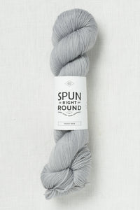 Spun Right Round Tough Sock Whisper