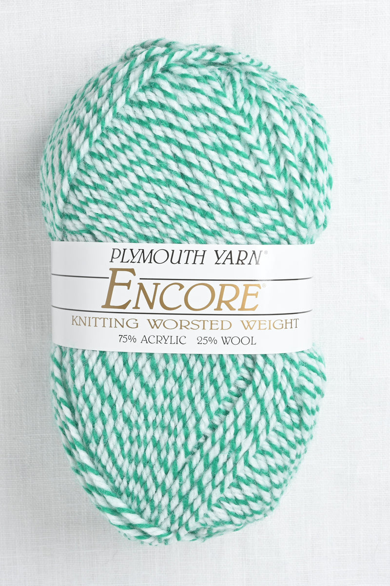 Plymouth Encore Worsted 1004 Peppermint