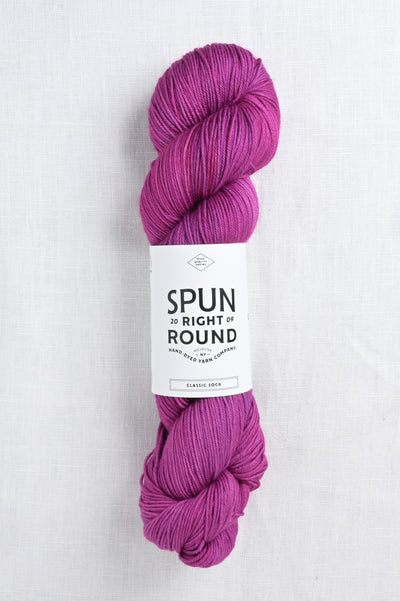 Spun Right Round Classic Sock Orchids