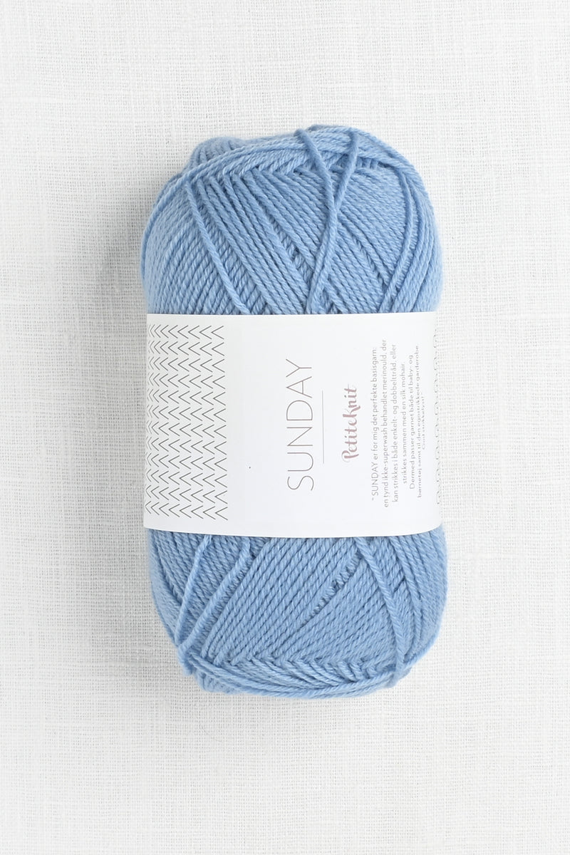 Sandnes Garn Sunday 6043 Baby Blue Eyes (PetiteKnit Color Palette)