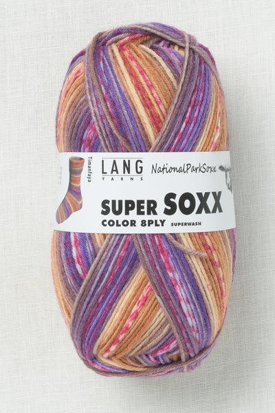 Lang Yarns Super Soxx Color 8-Ply 485 Timanfaya