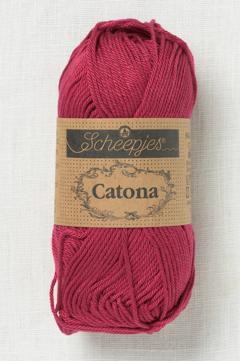 Scheepjes Catona 50g 517 Ruby