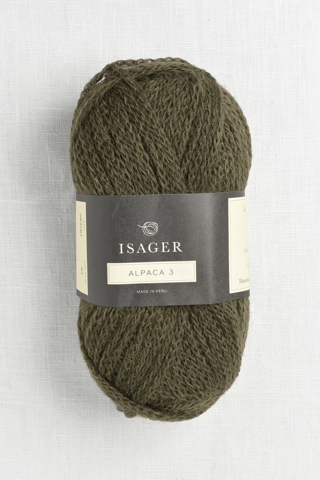 Isager Alpaca 3 43 Moss