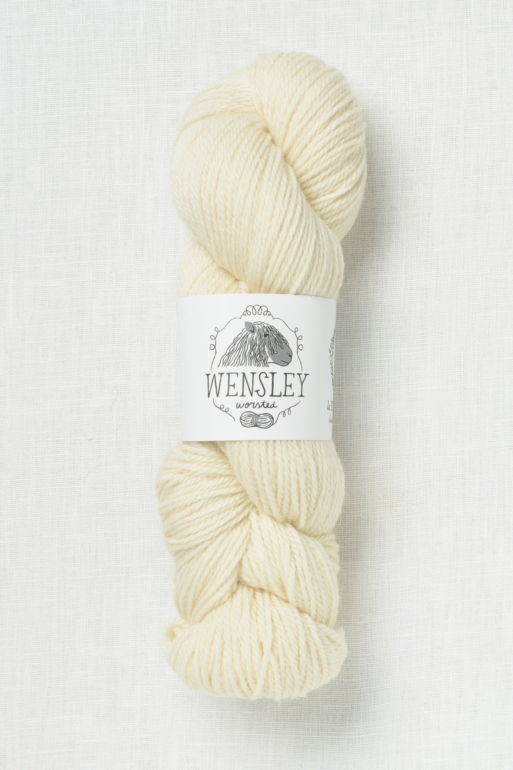 La Bien Aimee Wensley Worsted Blanc