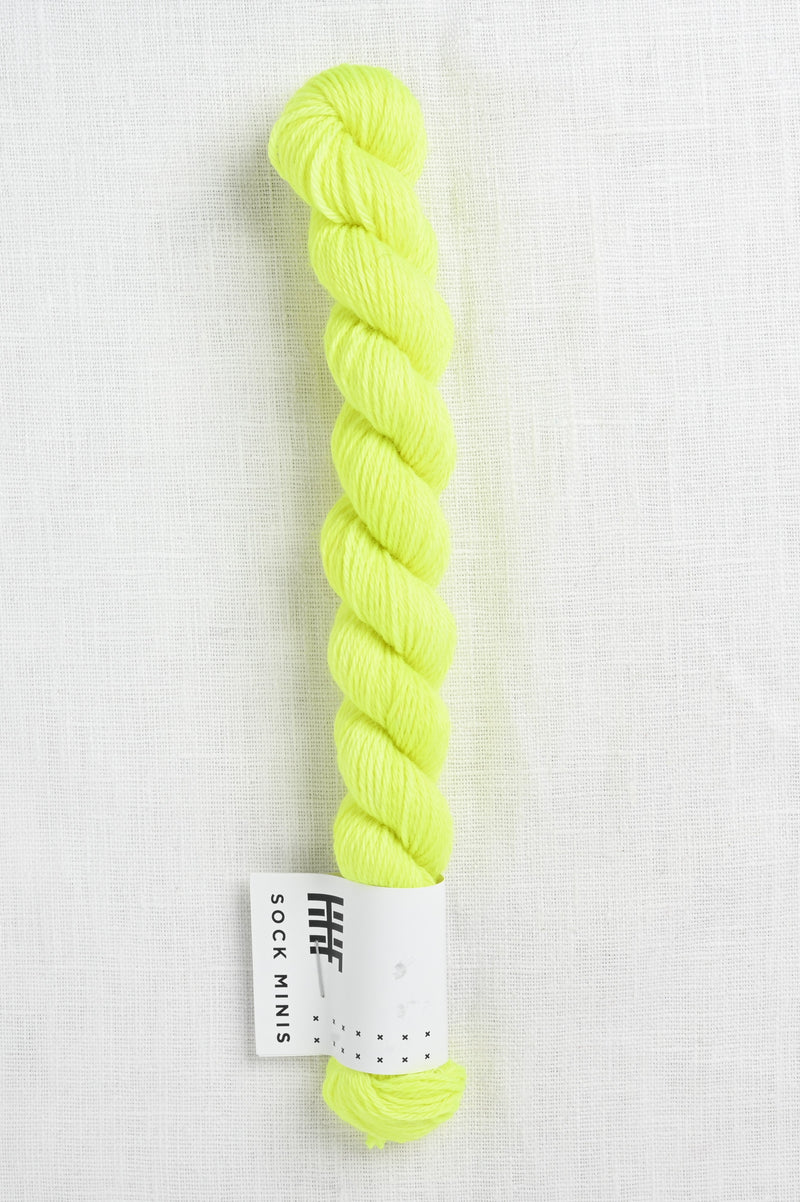 Hedgehog Fibres Sock Minis Highlighter