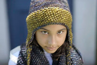 Raindrops Hat and Scarf by Elena Nodel