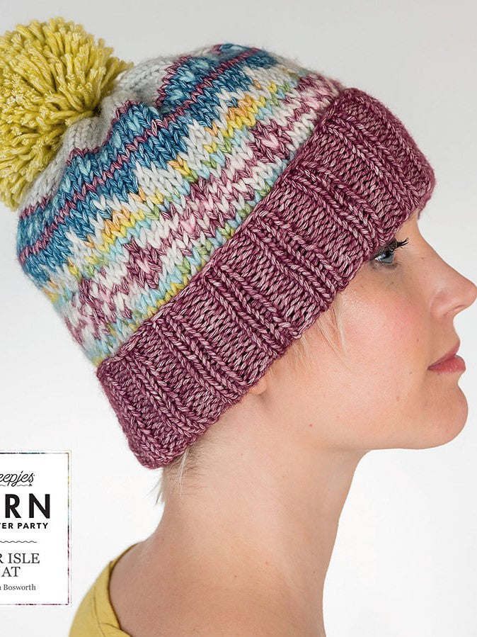 Fair Isle hat by Maya Bosworth