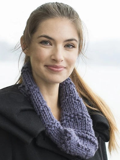 Textured Cowl by Lorna Miser