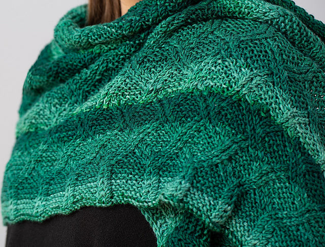 Balustrade Shawl by Catherine Salter Bayar