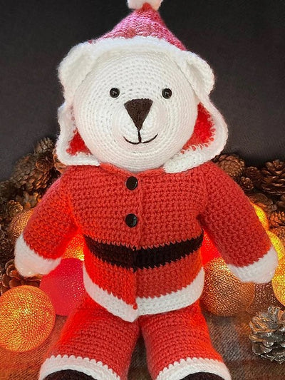 Bo Bear Santa Suit by Emma Varnam