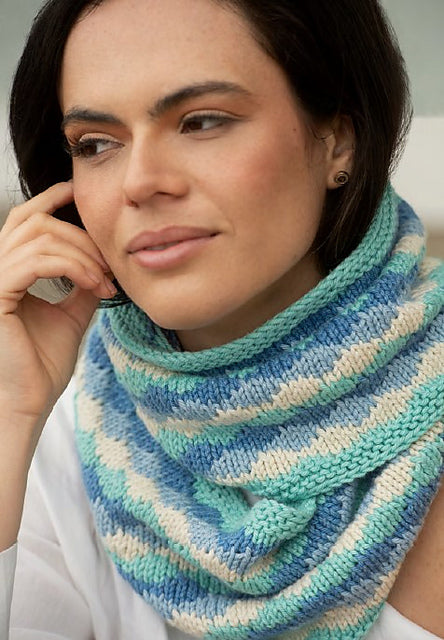 Jade cowl by Mary Lou Egan