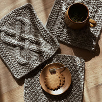 Chunky Comfort Trivets by Julia Disini