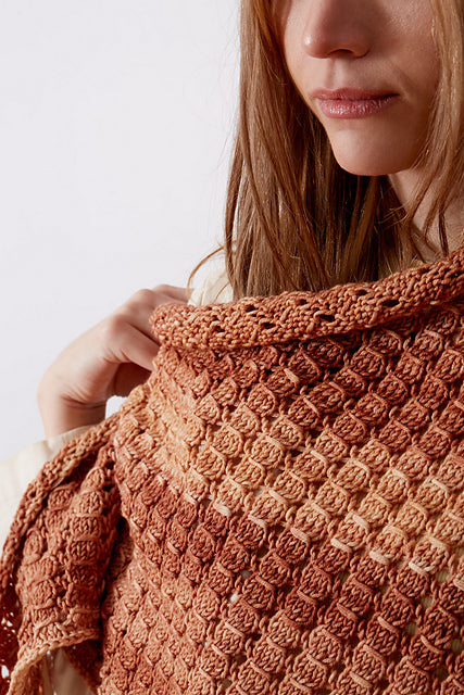 Cobblestone Shawl by Catherine Salter Bayar