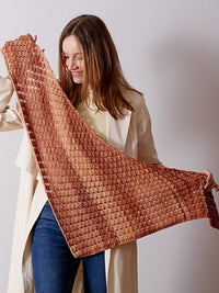 Cobblestone Shawl by Catherine Salter Bayar