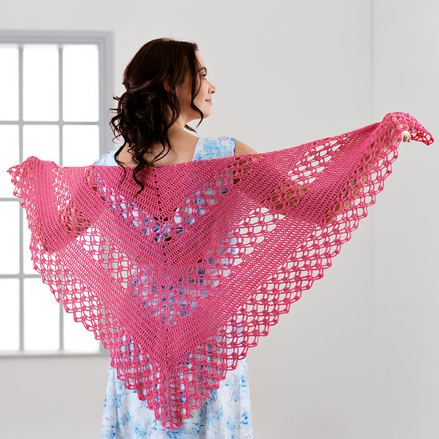 Florabelle Crochet Shawl by Anna Nikipirowicz