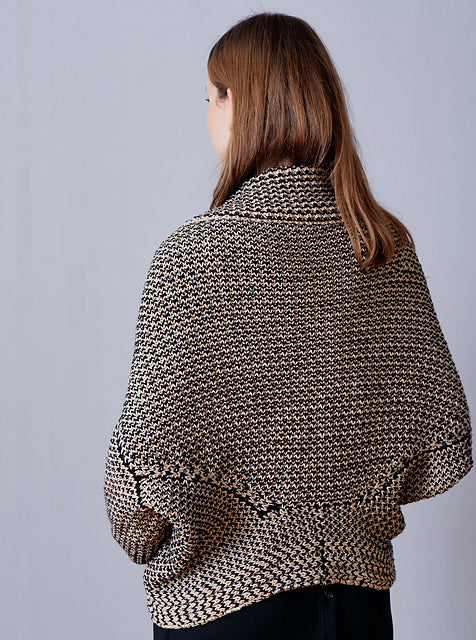 Crosshatch Cardigan by Nina Holubcova