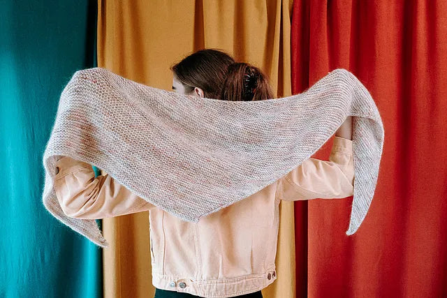 Meadowgrass Shawl by Sarah E. Chapman