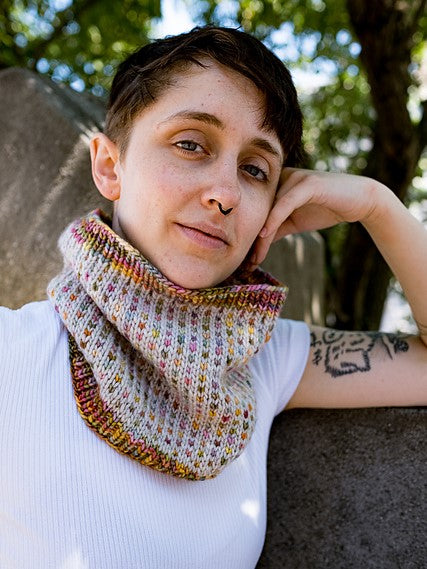 Ice Cream + Sprinkles Cowl by Quinn Reverendo