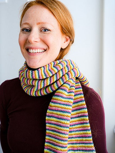 Totally Tubular Scarf by Sarah E. Chapman