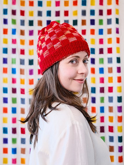 Red Planet Hat by Lisa R. Myers