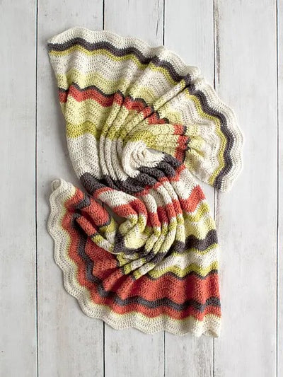 Rizo Baby Blanket by Fairmount Fibers Design Team