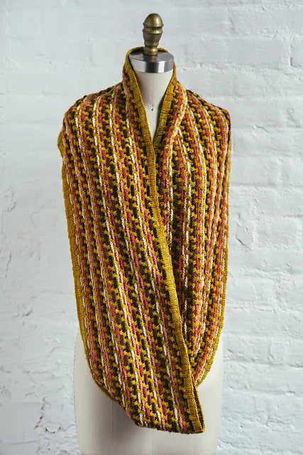 Trolley Tracks Infinity Scarf by Lisa R. Myers