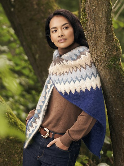 Fairisle Wrap by Quail Studio