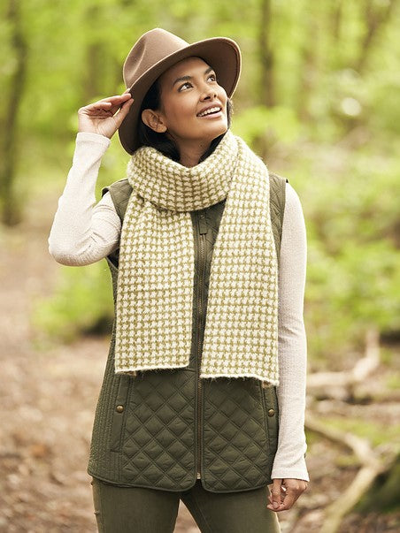 Houndstooth Scarf by Quail Studio