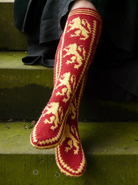 Gryffindor Pride Socks by Ann Kingstone