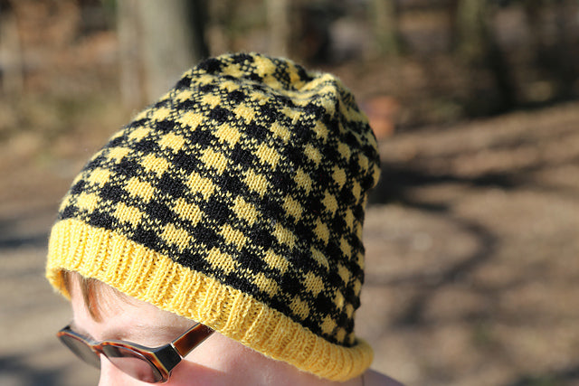 Happiness Plaid Hat by Tanja Luescher