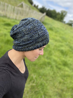 Dowth Slouchy Beanie by Eileen Jack