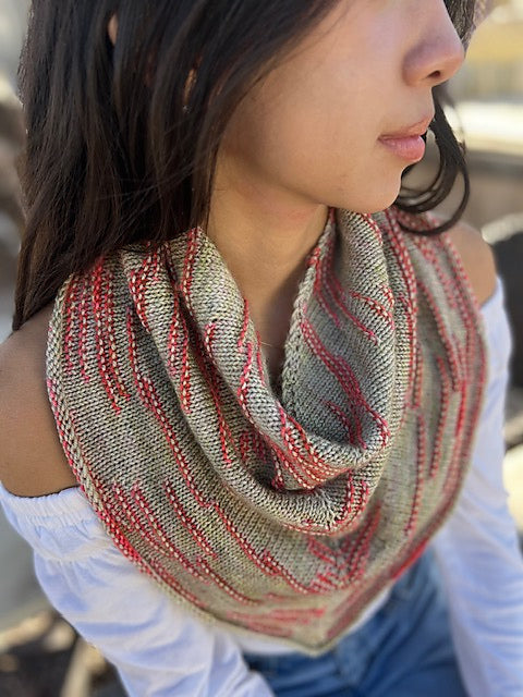 Out of Line Cowl by Dream In Color Designs