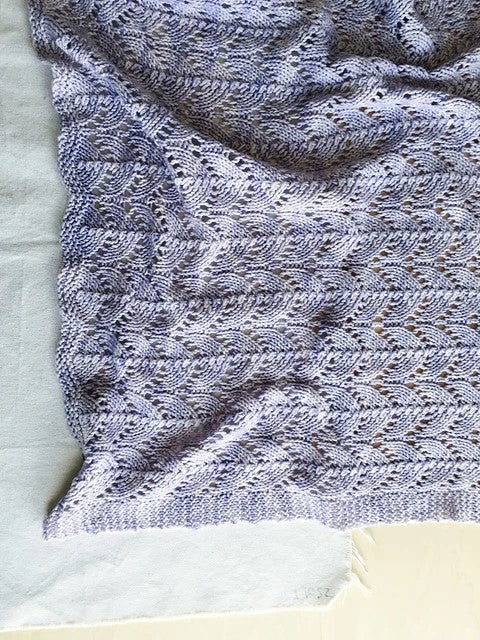 Heirloom Baby Blanket by Madelinetosh