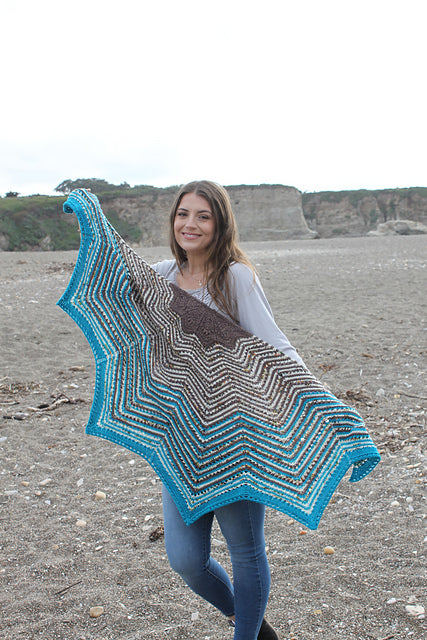 Another Door Opens Shawl by Lena Skvagerson