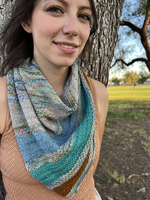 In Bloom Shawl by Dream In Color Designs