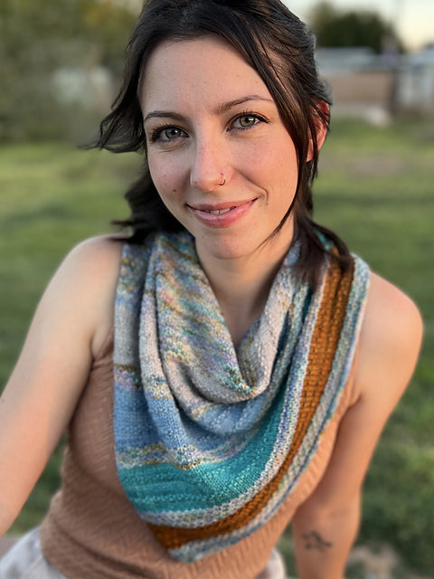 In Bloom Shawl by Dream In Color Designs