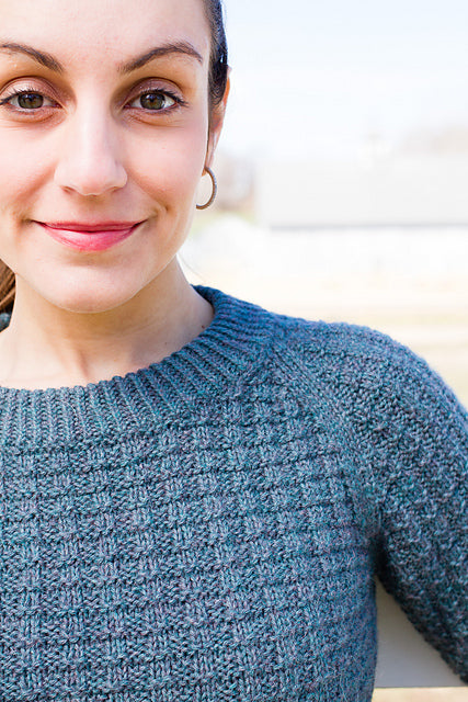 Waffley Pullover by pamela wynne