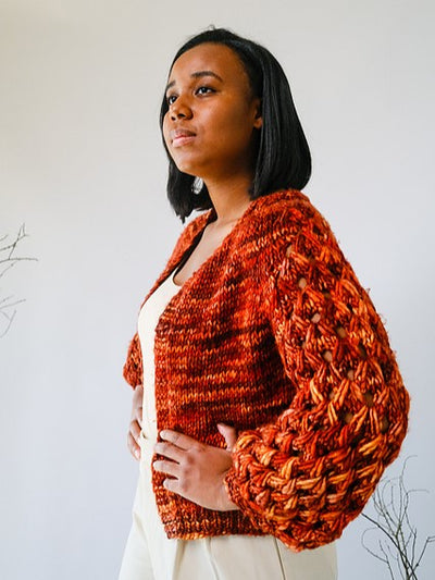 Harvest Moon Cardigan by Beach House Knits