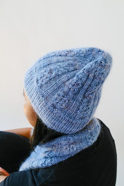 Early Frost Hat and Cowl by Beach House Knits