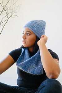 Early Frost Hat and Cowl by Beach House Knits