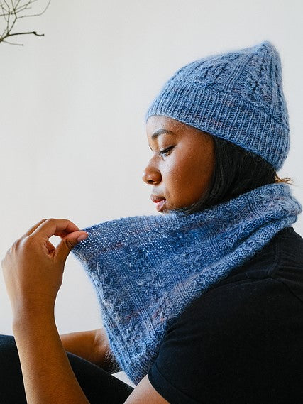 Early Frost Hat and Cowl by Beach House Knits