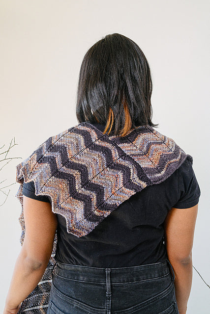 Lantern Light Shawl by Beach House Knits