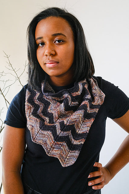 Lantern Light Shawl by Beach House Knits